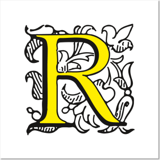 Letter R Posters and Art